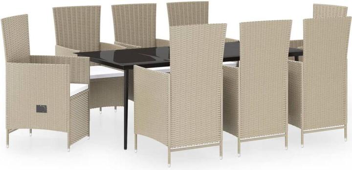Produktbild vidaXL Garten Essgruppe (100 x 100 x 74 cm)