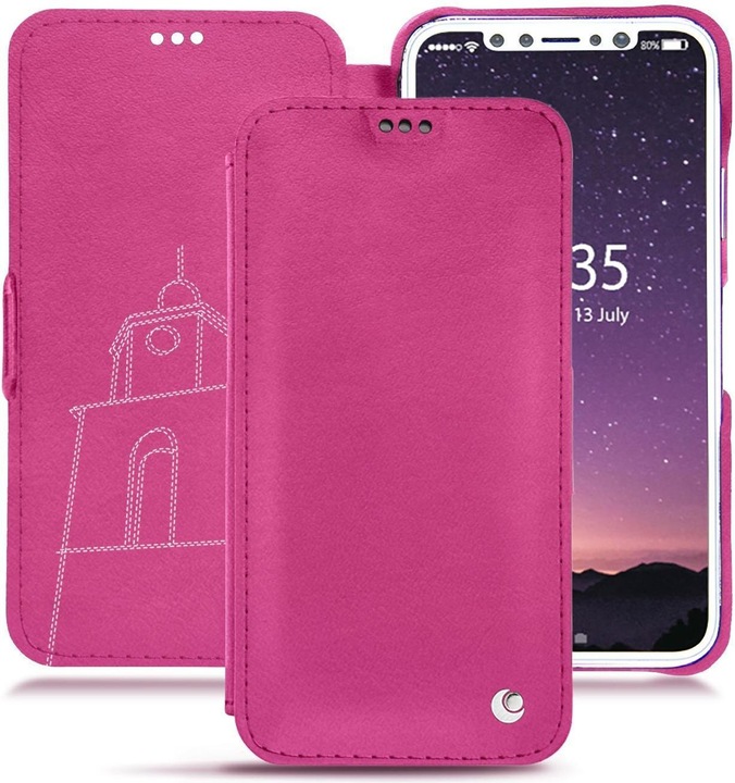 Actual product image Noreve Leather case horizontal (Apple iPhone XS)