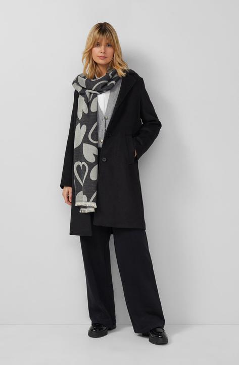 Immagine prodotto s.Oliver Tuch Schal mit Fransen und Artwork