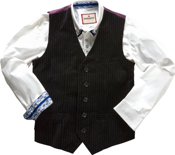 Produktbild Joe Browns Velvet Pinstripe Suit Waistcoat (54)