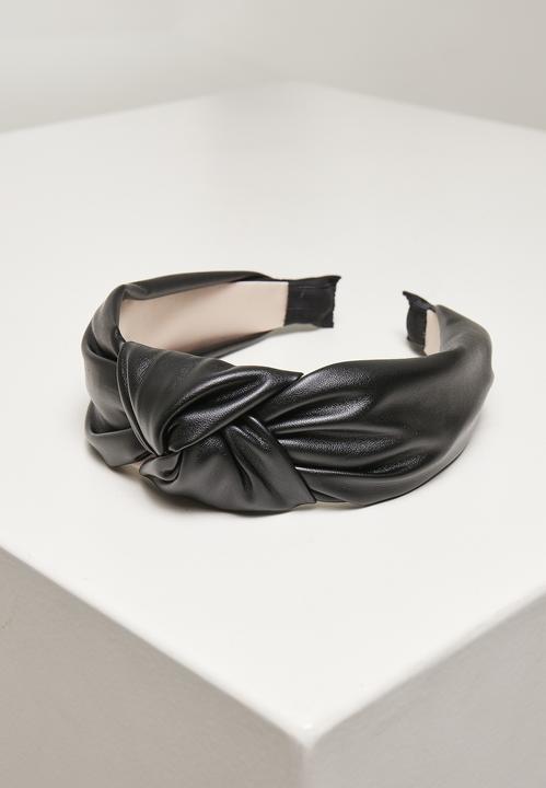 Produktbild Urban Classics Alice Band Imitation Leather Knot 2-Pack