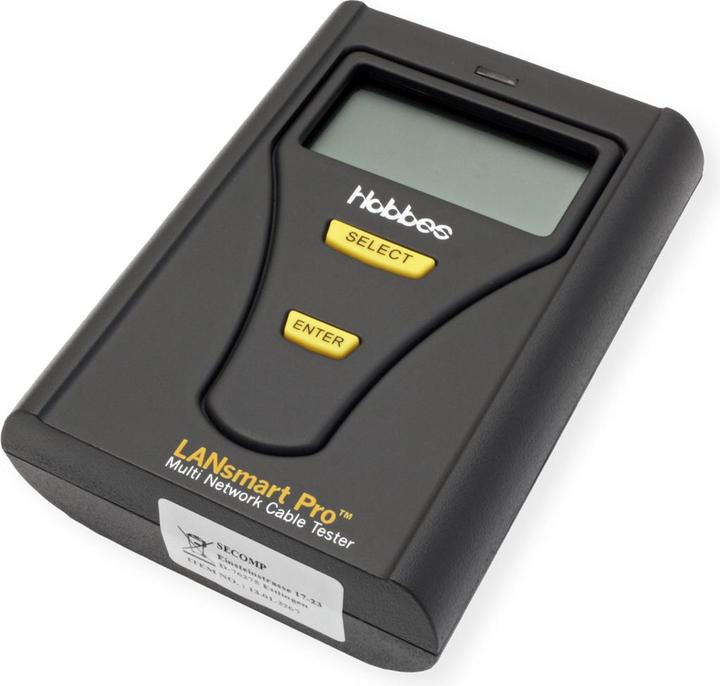 Actual product image Hobbes LANsmart Pro Network Cable Tester