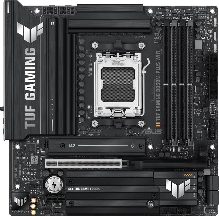 Produktbild ASUS TUF Gaming B850M-Plus Wifi (AM5, AMD B850, mATX)
