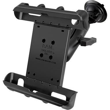 RAM Mounts Unpkd RAM Suction Mnt For, Tablet Halterung, Schwarz