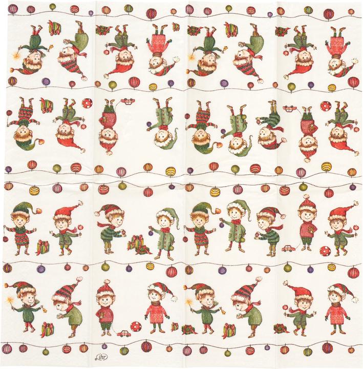 Actual product image IHR Papiertaschentücher "Elves At Work"