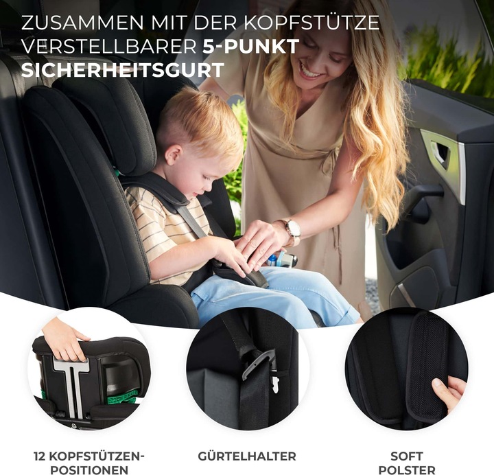 Actual product image KinderKraft Safety Fix 2 (Child seat, ECE R129/i-Size Standard)