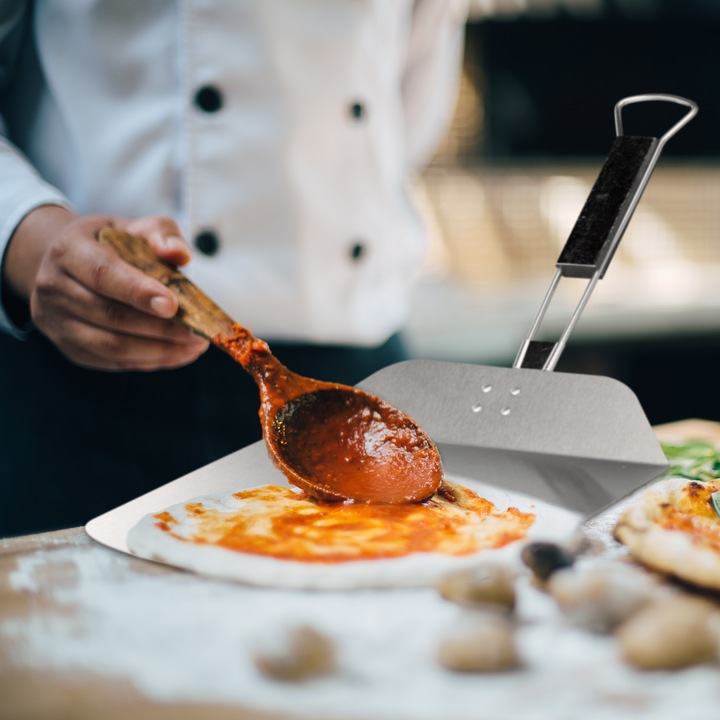 Actual product image Relaxdays Pizza slider