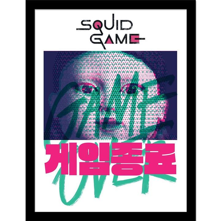 Immagine prodotto Squid Game Poster Incorniciato (40 x 30 cm)