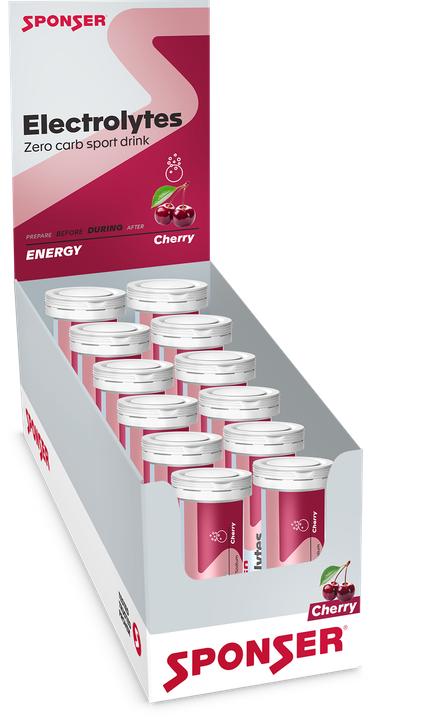 Actual product image Sponser Electrolytes (Cherry, 12 x)