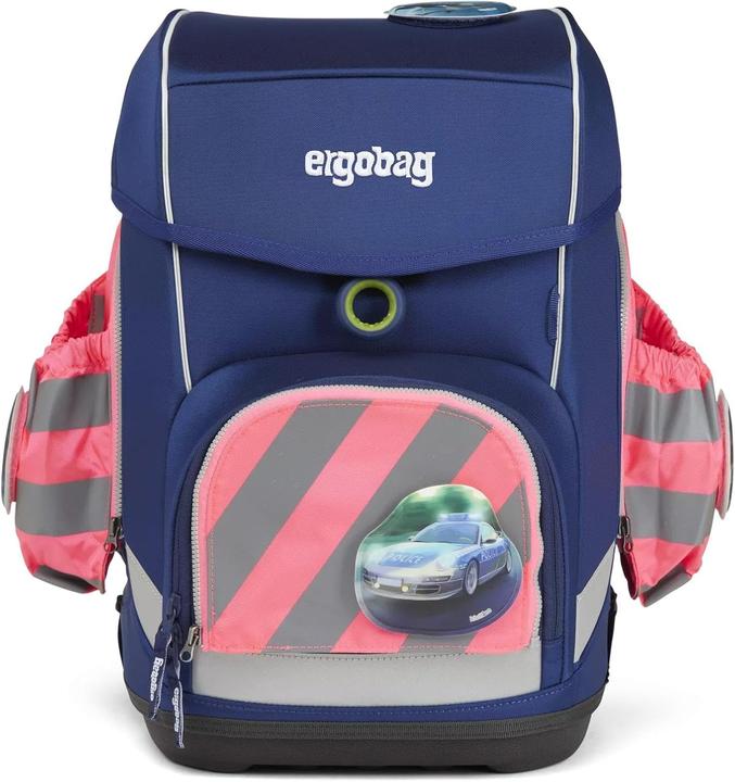 Produktbild Ergobag Fluo-Zip Set mit Reflektor und Seitentaschen Pink
