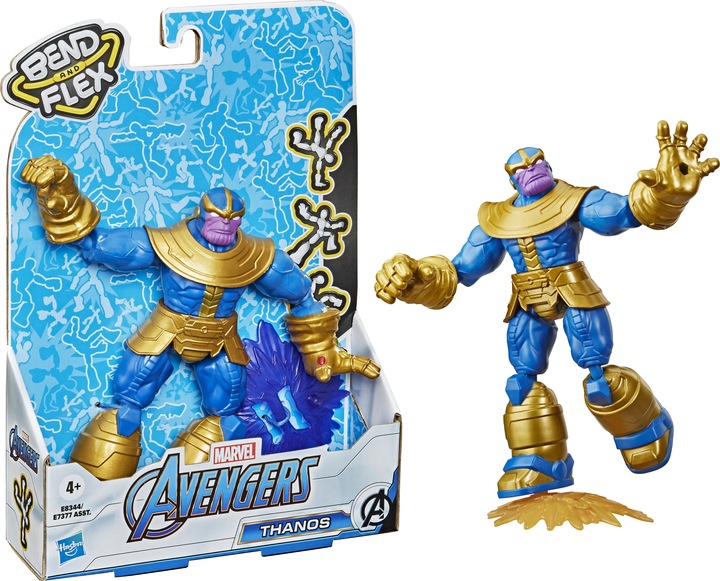 Image du produit Hasbro Avengers Bend and Flex ass.