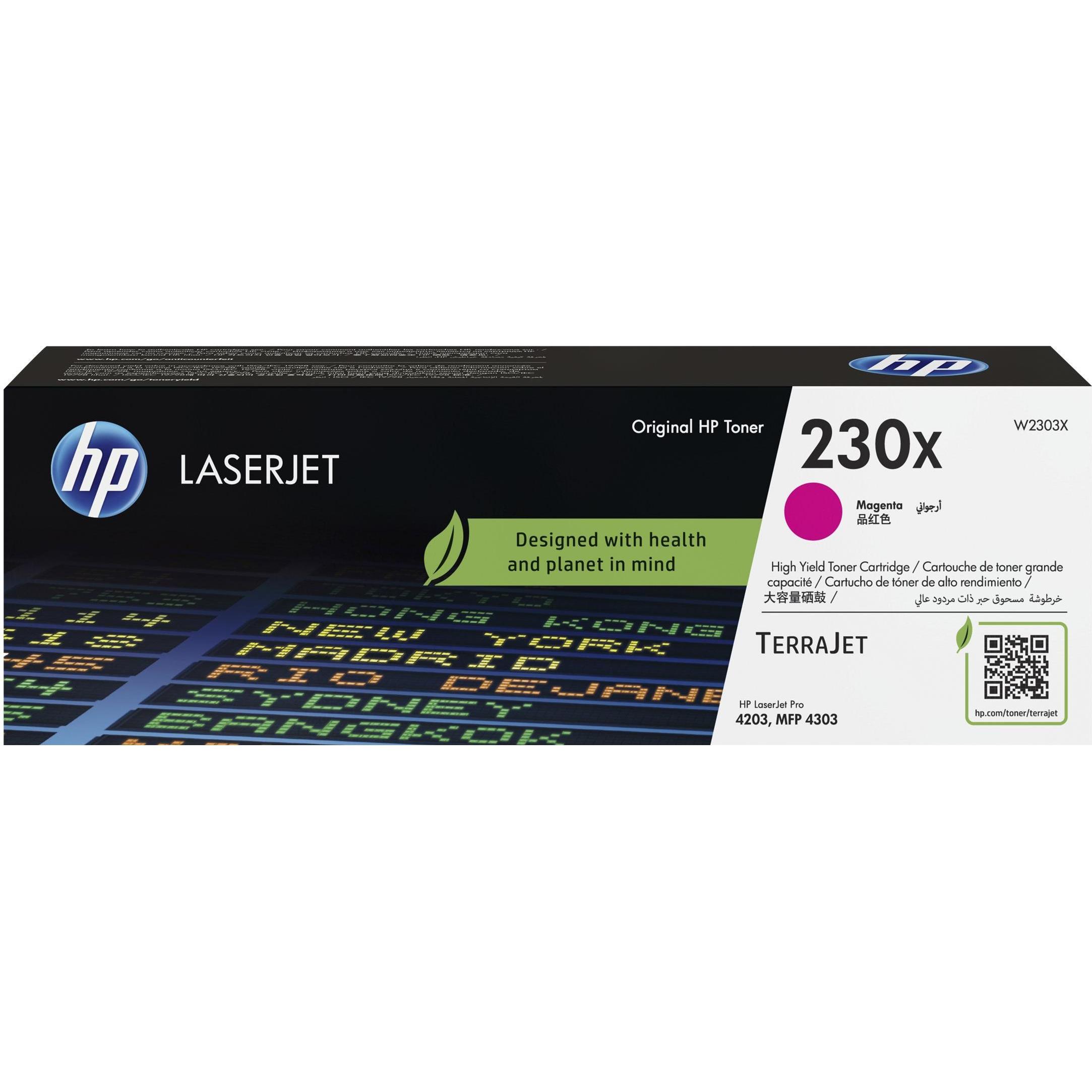 HP, Toner, 230X Magenta Original LaserJet Toner Cartridge, 5500 pages, Magenta, 1 pc(s) (M)