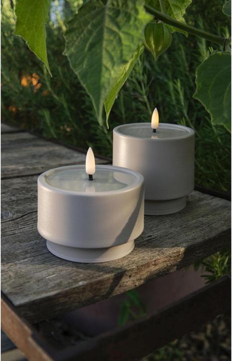 Produktbild STT Ambiente Candle Set beige (2 x)