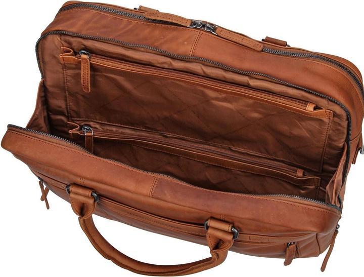 Produktbild The Chesterfield Brand Chesterfield Brand Leren Laptoptas Cognac Boston (17.32")