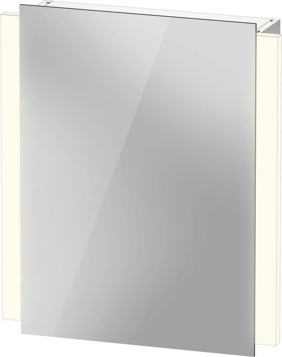 Duravit Ketho.2 armoire de toilette, version Better, éclairage LED, 1 porte, charnières à gauche (79.50 x 22.50 x 68 cm)