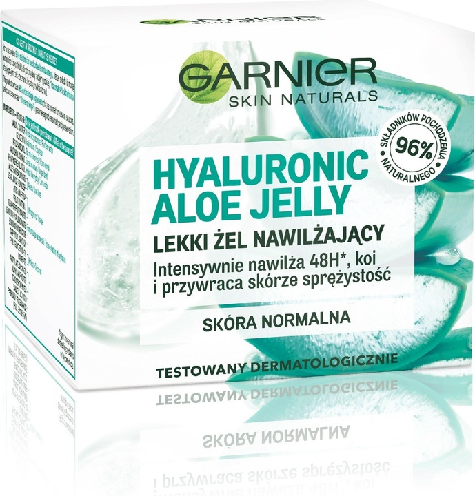Garnier Hyaluronic Aloe Jelly Moisturizing Gel For Normal / Combination Skin 50ml (50 ml, Face gel)