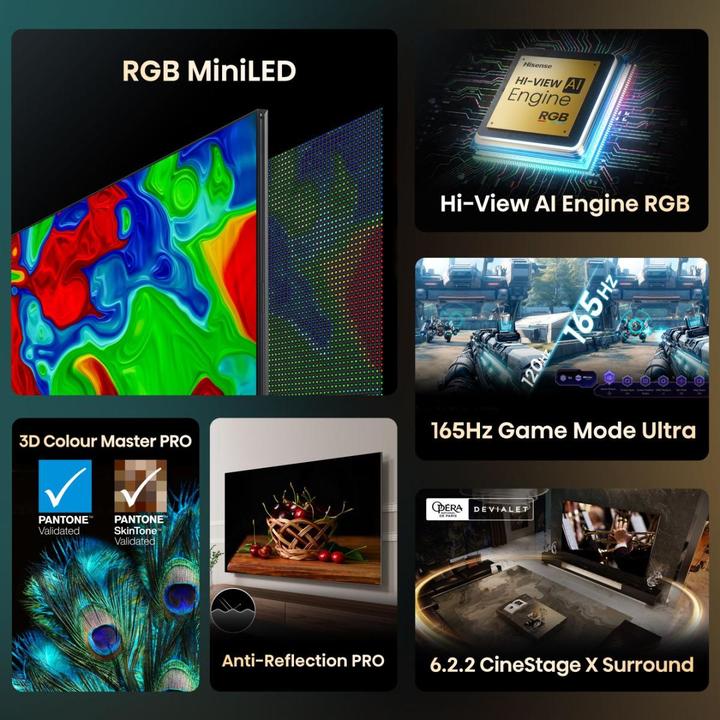 Actual product image Hisense 116UXQ (116", LED, 4K)