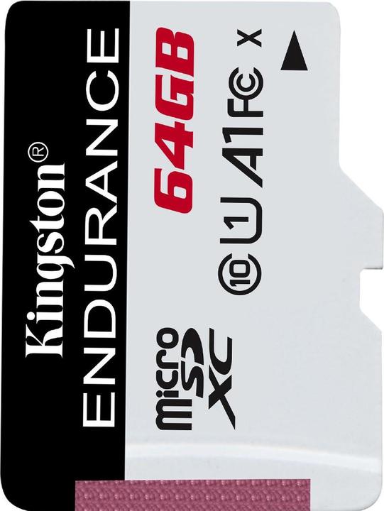 Immagine prodotto Kingston High Endurance (64 GB, microSDXC, U1, UHS-I)