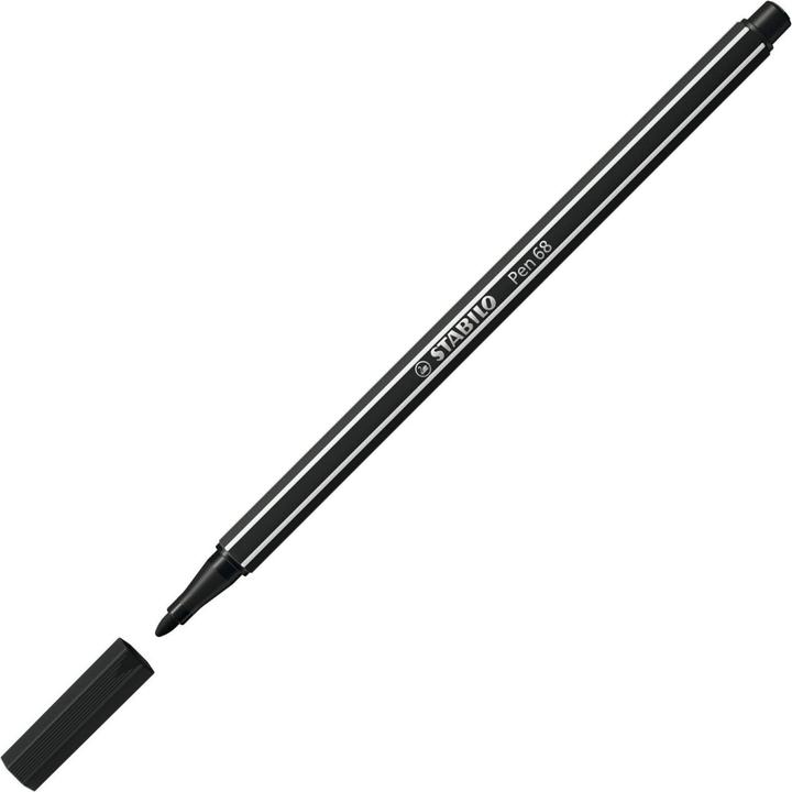 Actual product image STABILO Pen 68 Premium felt-tip pen (Black, 10 x)