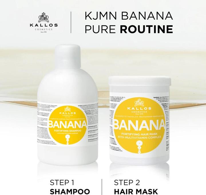 Produktbild Kallos Cosmetics Banana (1000 ml)