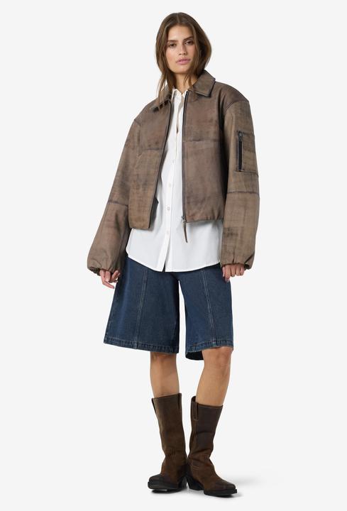 Actual product image Noisy May NMANNIE Lederjacke (M)