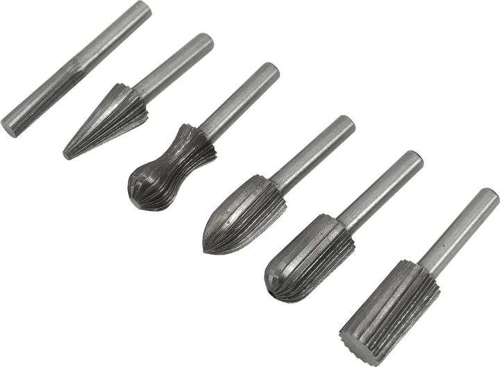 Image du produit Awtools Fraises à queue Pour métal Fi 6mm, Jeu À 6 pcs.