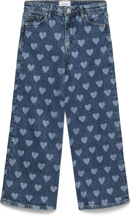 Produktbild Vero Moda VMTESSA Hohe Taille Weiter Beinschnitt Jeans Weit geschnitten (158)