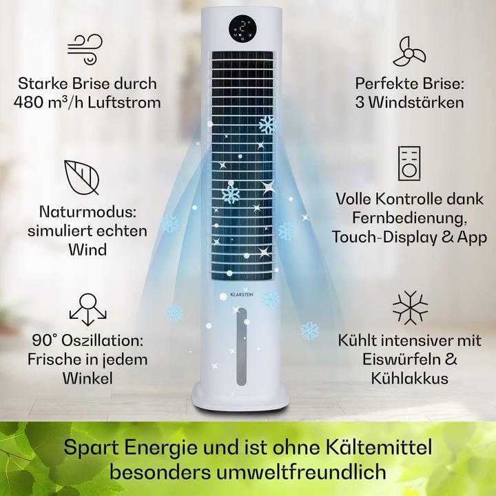 Actual product image Klarstein 5-in-1 Luftkühler