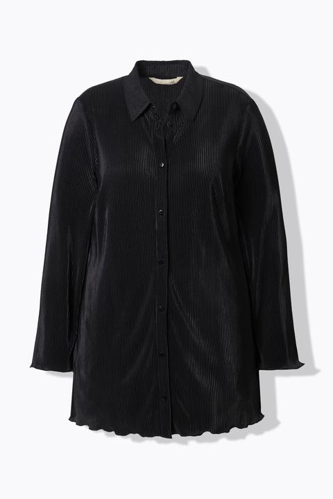 Immagine prodotto Miamoda Plissee-Bluse, A-Linie, weiter Langarm (42)