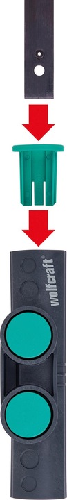 Produktbild wolfcraft Einhandzwingen-Adapter Connector PRO/Easy (2000 mm)