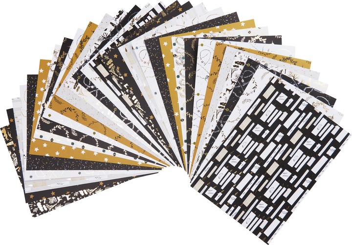 Actual product image Rico Design Christmas paper Nostalgic Christmas, 30 sheets, A4 (Wrapping paper, 1 x)