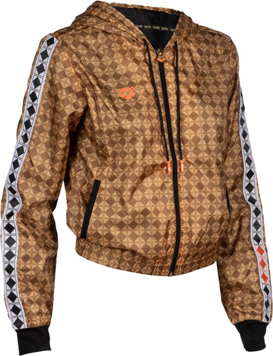 Arena W 50th Crop L/S Hooded Jacket (S)