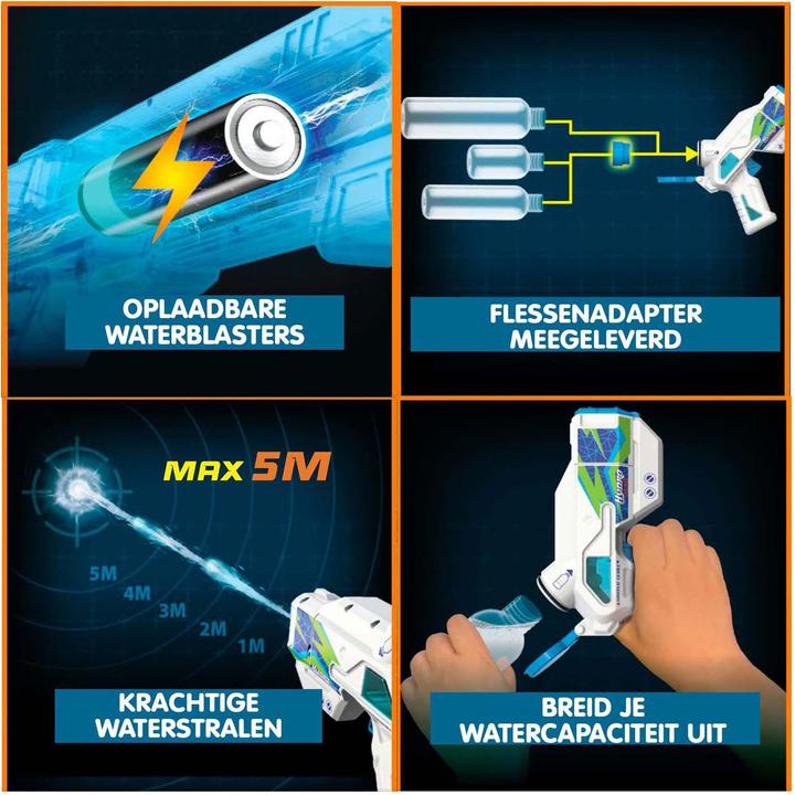 Actual product image Silverlit Hydro M.A.D Mini Twin Pack (Tank Integrated)