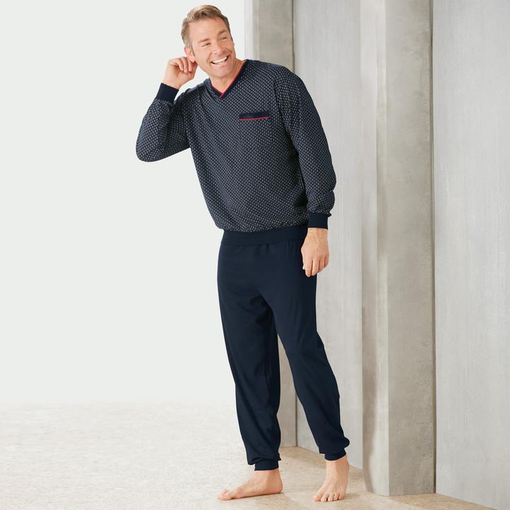 Produktbild Götzburg Herren-Schlafanzug (3XL)