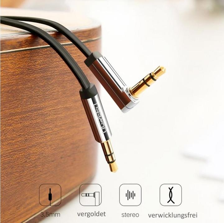 Actual product image Ugreen 3.5 mm jack - 3.5 mm jack (2 m, 3.5mm jack (AUX))