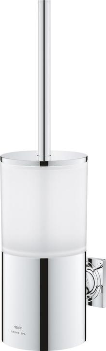 Image du produit Grohe Ensemble brosse WC ALLURE, montage mural chromé
