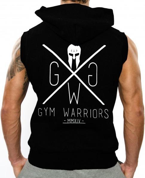 Immagine prodotto Gym Generation Felpa senza maniche con cappuccio NERO (XL)