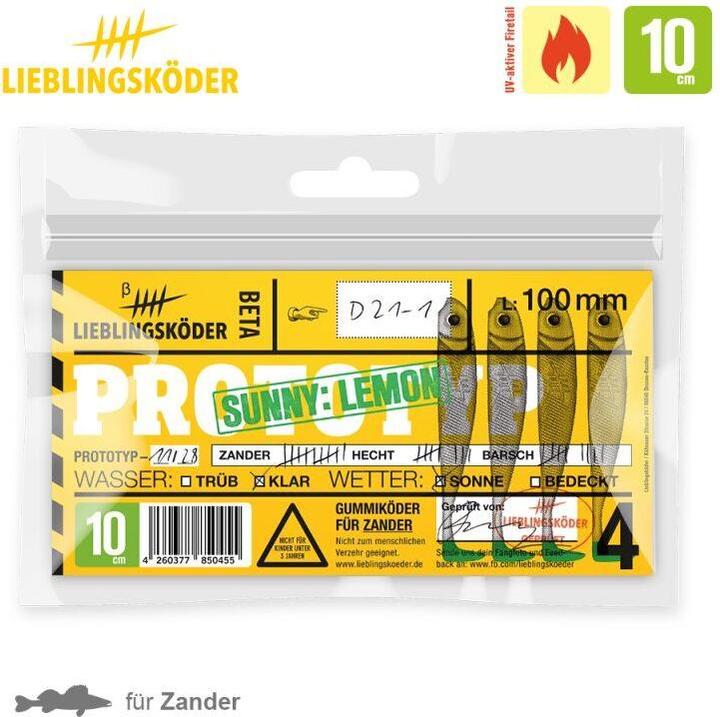 Produktbild Lieblingsköder Sunny Lemon (10 cm)