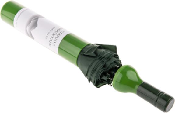 Immagine prodotto Out of the blue Ombrello tascabile bottiglia di vino bianco