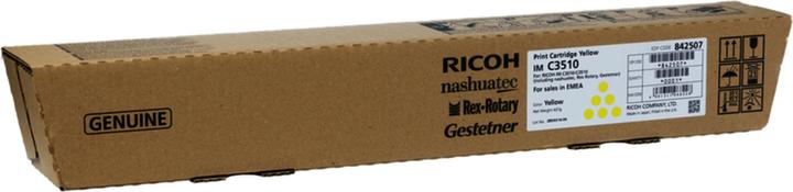 Actual product image RICOH Toner yellow approx. 28,000 pages IMC3510 (Y)
