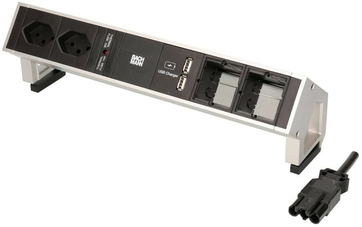 Produktbild Bachmann Desk 2 (2 x, Typ 13, USB-A, 0.20 m)