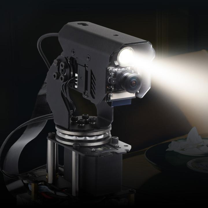 Actual product image WaveShare 360° omnidirectional pan-tilt camera module for Raspberry Pi