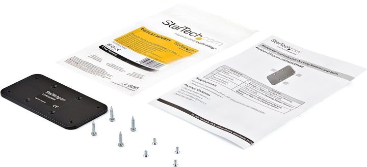 Produktbild StarTech SSPMSUDWM Halterung fur Dockingstation (Wandhalterung oder Unter-Tisch Dock-Mont (4 Ports)