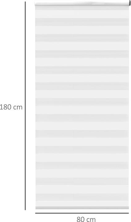 Image du produit Homcom Store double avec télécommande (7 x 180 cm)