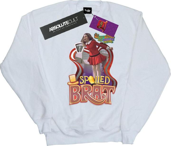 Immagine prodotto Willy Wonka & the Chocolate Factory Spoiled Brat Felpa Ragazzi (128)