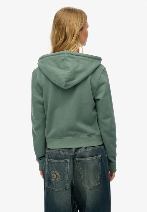 Produktbild Superdry Kurzes Athletic Essentials Hoodie mit Reissverschluss (L)