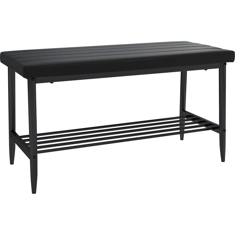 Vicco, Sitzbank, Sitzbank Grand, Schwarz, 85 x 35 cm (85 cm)