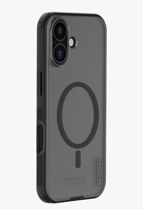 Produktbild Nillkin Super Frosted PRO Magnetic Back Cover für Apple iPhone 17 Transparent Schwarz (Apple iPhone 17)