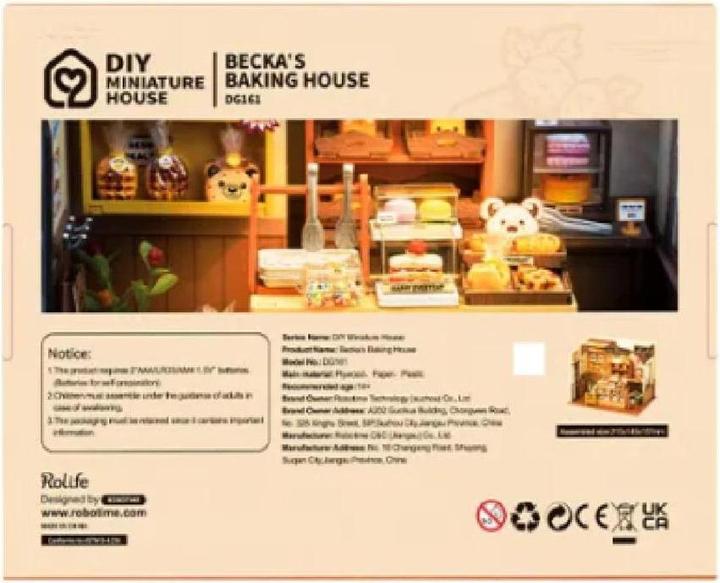 Actual product image Rolife Beckas Baking House