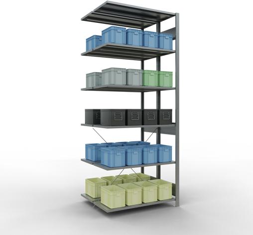 Immagine prodotto Schulte Lagertechnik Scaffale doppio MULTIplus150